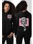 Özgün Ol.rönesans Heykel Erkek Kadın Siyah Ön Sırt Baskılı Kapüşonlu Sweatshirt Hoodie 1