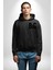 Sokak Sitili Büyük Düşün Erkek Kadın Siyah Ön Sırt Baskılı Kapüşonlu Sweatshirt Hoodie 5