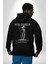 Modern Sanat Yunan Kadın Melek Erkek Kadın Siyah Ön Sırt Baskılı Kapüşonlu Sweatshirt Hoodie 5