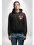 Uyan ve Para Kazanmaya Başla Sokak Style Erkek Kadın Siyah Ön Sırt Baskılı Kapüşonlu Sweatshirt Hoodie 5