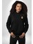 Nope Kedi Mizahi Kahve Tasarımı Erkek Kadın Siyah Ön Sırt Baskılı Kapüşonlu Sweatshirt Hoodie 2