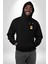 Nope Kedi Mizahi Kahve Tasarımı Erkek Kadın Siyah Ön Sırt Baskılı Kapüşonlu Sweatshirt Hoodie 4