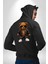 Hiphop Ayı Tedy Güneş Gözlük Deri Ceket Erkek Kadın Siyah Ön Sırt Baskılı Kapüşonlu Sweatshirt Hoodie 2