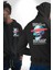 Gerçekten Harika Keşfetmeyi Bırakma Erkek Kadın Siyah Ön Sırt Baskılı Kapüşonlu Sweatshirt Hoodie 1