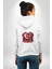 Türkiye Ay Yıldız Kırmızı Beyaz Kalp Erkek Kadın Beyaz Ön Sırt Baskılı Kapüşonlu Sweatshirt Hoodie 3