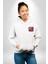 Türkiye Ay Yıldız Kırmızı Beyaz Kalp Erkek Kadın Beyaz Ön Sırt Baskılı Kapüşonlu Sweatshirt Hoodie 4