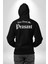Dokunma Bana Erkek Kadın Siyah Ön Sırt Baskılı Kapüşonlu Sweatshirt Hoodie 2