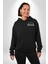 Dokunma Bana Erkek Kadın Siyah Ön Sırt Baskılı Kapüşonlu Sweatshirt Hoodie 3