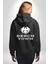 Maroon Eagle School Logolu T-Shirt Tasarımı Erkek Kadın Siyah Ön Sırt Baskılı Kapüşonlu Sweatshirt Hoodie 5