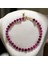 Pembe Tonları Cam Boncuk Taşlı Kolye, Choker Kolye 1
