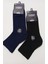 Erkek Tabanı Havlu Üstü Pamuklu Çorap 4'lü 2