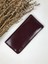 Telefon Cüzdanı Unisex Rugan Bordo Renk Hakiki Deri 4