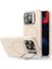 Apple iPhone 15 Pro Uyumlu, Cloud Soft Halolock Magsafe Kickstand Kılıf Tan Rengi 1