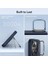 Apple iPhone 15 Pro Kılıf Cloud Soft HaloLock MagSafe Kickstand - Dark Blue 3