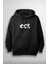 Yürüyen Kedi Tasarım Önü Baskılı Unisex Hoodie 1