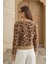 Leopar Desen Yumoş Kazak 4