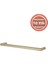 Paslanmaz Pirinç Flora Küvet Kolu Rozetsiz 30CM Altın Sarı Gold 1
