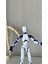 Lucky 13 Oynar Eklemli Robot Figür Oyuncak - Titan 13 - Dummy 1 Adet Beyaz Mor 14CM 3