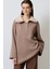 Yakası Kürklü Sweatshirt 3