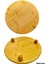 Yuvarlak Bambu Sunum Tahtası - 26 Cm Çap, Misket Ayaklı, Dekoratif Ve Çok Amaçlı 6