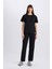 Fall in Love Pijama Takımı Regular Fit Bisiklet Yaka Kısa Kollu Üst Beli Lastikli Uzun Alt E5820AX25SP 1