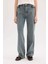 90's Wide Leg Yüksek Bel Uzun Jean Yıkamalı Pantolon D6617AX25SP 1