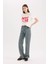 90's Wide Leg Yüksek Bel Uzun Jean Yıkamalı Pantolon D6617AX25SP 4