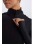 DeFactoFit Slim Fit Dar Kesim Fermuarlı Dik Yaka Uzun Kollu Tişört W0343AZ25SP 5