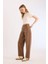 Afra x Defacto Coool Baggy Fit Kışlık Gabardin Pantolon Yıkamalı Cepli Normal Bel E4307AX25SP 2
