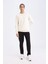 Fit Slim Fit Jogger Eşofman Altı Dar Kesim Fermuarlı Basic Düz Standart Paça S3309AZ25SP 3