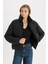 Regular Fit Şişme Mont Fermuarlı Cepli E7385AX24WN 3