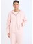 Relax Fit Kapüşonlu Cepli Basic Düz Fermuarlı Sweatshirt C1809AX25SP 4