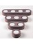 Inytium Serisi Dekoratif Mürdüm Renk Beton Tealight Mumluk (Tealight !) 5