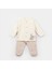 Hello Safari Bebek Pijama Takımı Ekru Kiremit 1