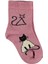 New Cats Yaş Soket Çorap Pembe 1