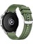 Huawei Watch Gt Sport Active Classic ile Uyumlu Kumaş Görünüm Silikon Kordon Kayış - FC910 1
