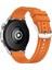 Huawei Watch Gt Sport Active Classic ile Uyumlu Kumaş Görünüm Silikon Kordon Kayış - FC910 1