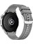 Huawei Watch Gt Sport Active Classic ile Uyumlu Kumaş Görünüm Silikon Kordon Kayış - FC910 1