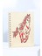 At Desenli Ahşap Kapaklı A5 Kareli Defter 1