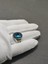 Aquamarine Taşlı Yan Kolları Motifli 925 Ayar Gümüş Erkek Yüzüğü 3
