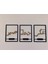 Sabır Şükür Dua Yazılı 3lü Set Tablo - Dekoratif Tablo - Set Tablo 6