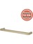 Paslanmaz Pirinç Flora Küvet Kolu Rozetsiz 50CM Altın Sarı Gold 1