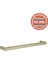 Paslanmaz Pirinç Flora Küvet Kolu Rozetsiz 60CM Altın Sarı Gold 3