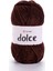 Dolce - Kadife El Örgü ipi Koyu KAHVERENGI-775 1