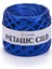 Metallıc Club - Örgü ipi 8118-SAKS Mavisi 1
