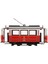 Nostaljik Tren (Beyaz Kutu) 3D Karton Puzzle Yapboz 3
