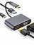 5in1 Type-C USB 3.1 HDMI Çevirici Dönüştürücü Hub. 4K UHD Fullhd 4