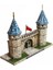 Topkapı Sarayı Selamlık Kapısı 3D Karton Puzzle Yapboz 2
