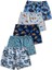 %95 Pamuklu Erkek Çocuk Likralı Penye Boxer Külot Iç Çamaşır 5li Set 3