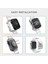 Apple Watch Ultra - 49MM Uyumlu 2in1 Tam Koruma Silikon Kordon Kılıf 2